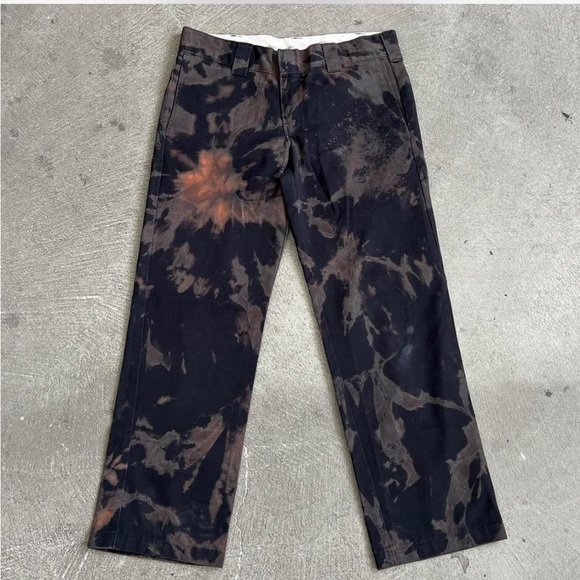 PAINTED DICKIES CARPENTER PANTS - Picture 1 of 7